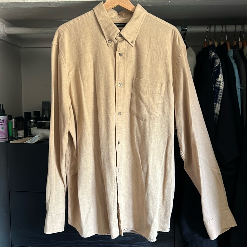 Banana Republic Brushed Cotton Shirt
